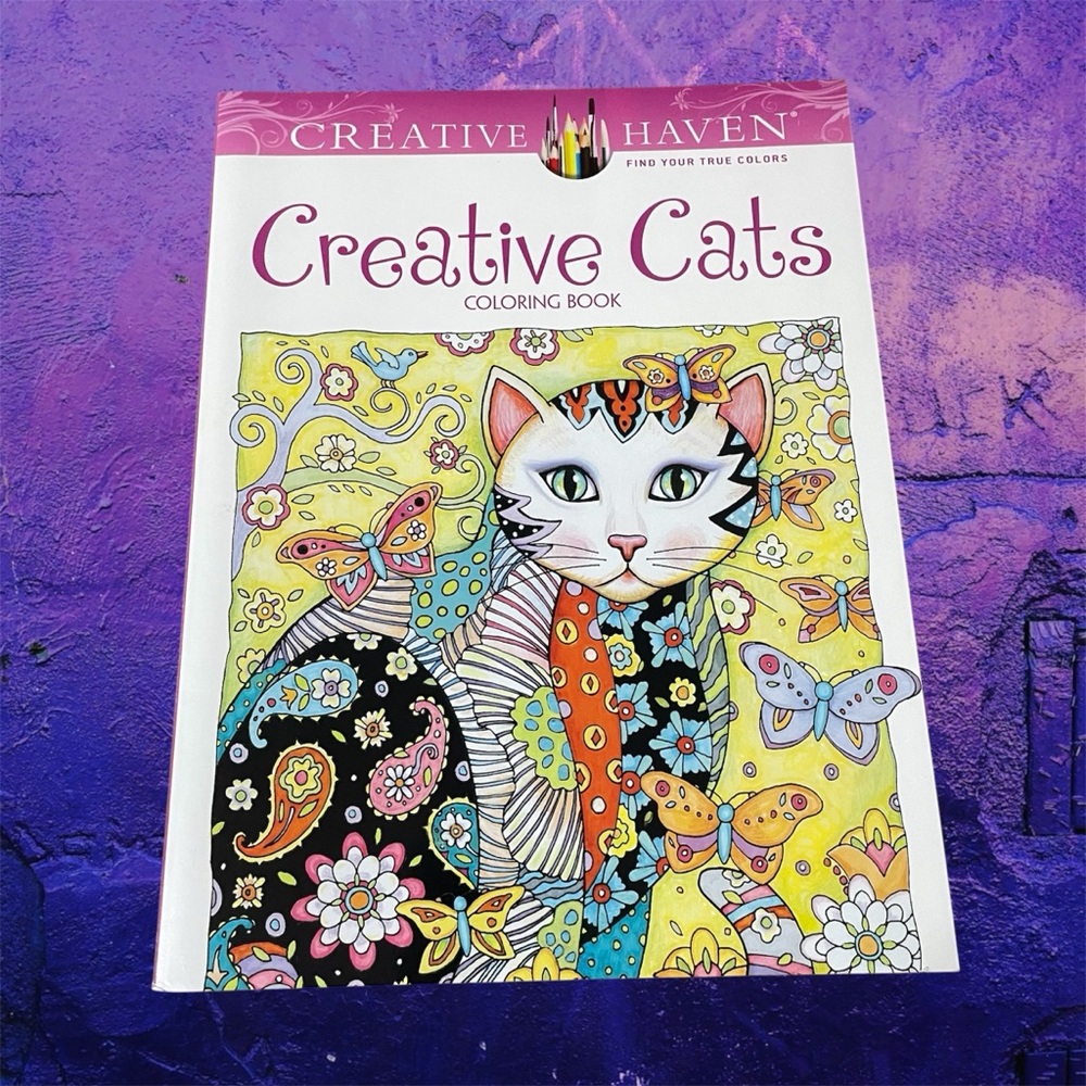 Creative Cats Coloring Book Creative Haven Artsy Gift Christmas Birthday Gifts